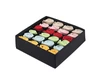Foldable Storage Cubes Drawer Underwear Organizer Dividers under Cabinet Organizer 24-Cell Fabric Storage Boxes for Lingerie,Socks,Ties Black Foldable Storage Cubes Drawer Underwear Organizer Dividers under Cabinet Organizer 24-Cell Fabric Storage Boxes for Lingerie,Socks,Ties Black