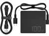 Core Tech - 100W USB-C Laptop Power Adapter with AC Cord - Black Core Tech - 100W USB-C Laptop Power Adapter with AC Cord - Black