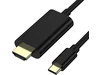 CORE TECH USB-C to HDMI Cable 6 ft, 4K UHD, Thunderbolt 3 and 4 Compatible, Male-to-Male for Monitors, TVs and Projectors, Black CORE TECH USB-C to HDMI Cable 6 ft, 4K UHD, Thunderbolt 3 and 4 Compatible, Male-to-Male for Monitors, TVs and Projectors, Black