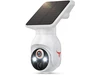 CORE TECH 1080p Solar Outdoor Security Camera with Solar Panel, 2.4GHz WiFi, Pan and Tilt, Human Motion Detection, Two-Way Audio, Rechargeable Battery, White CORE TECH 1080p Solar Outdoor Security Camera with Solar Panel, 2.4GHz WiFi, Pan and Tilt, Human Motion Detection, Two-Way Audio, Rechargeable Battery, White