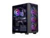 Velztorm Pilum Gaming Desktop PC (AMD Ryzen 7 5700X, GeForce RTX 5060, 32GB DDR4, 1TB PCIe SSD + 2TB HDD, 120mm AIO, 750W PSU, RJ-45, 1 Display Port, HDMI, Win 11 Home)