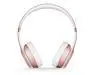 Beats Solo3 Wireless On-Ear Headphones - Apple W1 Headphone Chip, Class 1 Bluetooth, 40 Hours of Listening Time, Built-in Microphone - Rose Gold