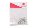 COOLMAX ThumbScrew SILV 10PK Thumb Screw (10 screws in a bag), SILVER Anodized