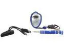 Intel SSD Upgrade kit including a SATA to USB3.0 data transfer cable, screwdriver & Stop watch