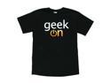 Limited Edition Geek On Black T-Shirts XL