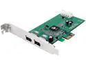 SIIG FireWire 1394a 2-Port PCIe Card, Model NN-E20012-S2
