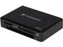 Transcend TS-RDF8K USB 3.0 Support SDHC/SDXC/UDMA6/UDMA7 CF and MSXC, with CF, SD, and Micro Slot   Flash Card Reader - Black