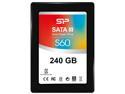 Silicon Power Slim S60 2.5" 240GB SATA III MLC Internal Solid State Drive (SSD) SP240GBSS3S60S25