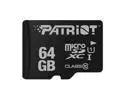 Patriot Memory 64 GB Class 10/UHS-I (U1) microSDXC - Speed Up to 80MB/S (PSF64GMDC10)
