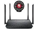 ASUS RT-AC1200G AC1200 Dual-Band Wi-Fi Router with four 5dBi antennas and Parental Controls