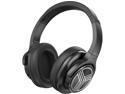 TREBLAB Z2, Over Ear Workout Headphones with Microphone, Bluetooth 5.0, Active Noise Cancelling (ANC), Up to 35H Battery Life, Wireless Headphones for Sport, Workout, Running, Gym (Black)