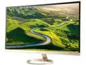 Acer H7 Series H277HU kmidpx 27" Gold LED Monitor, 2560 x 1440, 16:9, 100,000,000:1, 350 cd/m2, HDMI, DVI, DisplayPort, Tilt, Built-in Speaker