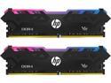 HP V8 RGB 16GB (2 x 8GB) 288-Pin DDR4 3000 UDIMM Desktop Memory Model 8MG00AA#ABC