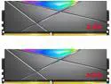 XPG SPECTRIX D50 RGB Desktop Memory: 16GB (2x8GB) DDR4 3000MHz CL16 GREY