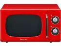Magic Chef 0.7-Cu. Ft. 700W Retro Countertop Microwave Oven, Red MCD770CR