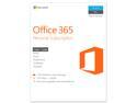 Microsoft Office 365 Personal 1 Year Product Key Card - PC or Mac