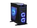 XCLIO Blackhawk Advanced Black Finish 0.8 mm SECC / ABS Plastic ATX Full Tower Extreme Cooling Computer Case