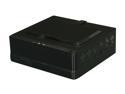 IN WIN BQS656.DD120BL Black Steel / Plastic Mini-ITX Desktop Computer Case 120W External Adaptor Power Supply