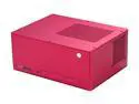 LIAN LI PC-Q09FR Red Aluminum Mini-ITX Desktop Computer Case 150W Power Supply