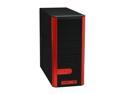 Cooler Master Centurion 5 red version FR-T05-URI-GP Black / Red Aluminum Bezel , SECC Chassis ATX Mid Tower Computer Case with AC connector 430W Power Supply