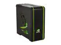 Cooler Master CM 690 II Advanced nVidia Edition NV-692A-KWN2 Black / Green Steel / Plastic ATX Mid Tower Computer Case