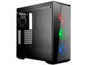 Cooler Master MasterBox Lite 5 ATX Mid-Tower with Front DarkMirror Panel, 3 Customize Color Trims, Tempered Glass Side Panel, Three 120mm ARGB Lighting Fans