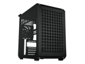 Cooler Master QUBE 500 Flatpack Black Small High Airflow Mid-Tower ATX Customizable Gaming PC Case, Tempered Glass, Vertical GPU Mount, USB-C, Carrying Handle, Gem Mini (Q500-KGNN-S00)