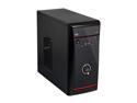 HEC Vigilance-CIA Black 0.5 mm Thickness SGCC Micro ATX Mini Tower Computer Case with 8cm Fan, 1x USB3.0 and HD Audio