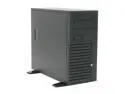 CHENBRO SR20969-CO Black 0.8 mm SECC Pedestal Entry level ATX Server/Workstation Chassis 3 External 5.25" Drive Bays
