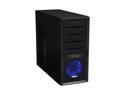 ENERMAX Staray ECA3170-BL Black Steel ATX Mid Tower Computer Case with 1 Apollish Blue LED Fan and Mesh Front