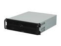 ARK IPC-3490 Black Steel 3U Rackmount Server Case 4 External 5.25" Drive Bays