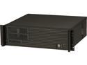 ARK 3U390A Black 3U Rackmount Server Case w/o Power Supply 2 External 5.25" Drive Bays