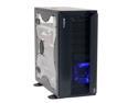 Thermaltake VC3000BWS Black Chassis : 0.8mm SECC  Front bezel : Aluminum ATX Mid Tower Computer Case
