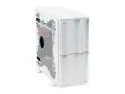 Thermaltake Soprano VB1000WWS White 0.8 mm SECC Chassis Plastic Front Door ATX Mid Tower Computer Case