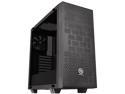 Thermaltake Core G21 Dual 4mm Tempered Two-Toned Glass Power Cover ATX Black Gaming Computer Case CA-1I4-00M1WN-00
