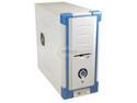 DYNAPOWER USA Metis CS-I3ACB.701 Beige/ Blue Steel ATX Mid Tower Computer Case 300W Power Supply
