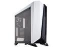 CORSAIR Carbide Series SPEC-OMEGA Mid-Tower Tempered Glass Gaming Case, Black and White CC-9011119-WW