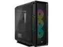 Corsair iCUE 5000T RGB CC-9011230-WW Black Steel / Plastic / Tempered Glass ATX Mid Tower Computer Case