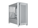 Corsair Frame 4000D White Steel / Tempered Glass ATX Mid Tower Computer Case