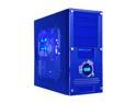 APEVIA X-Dreamer ATXB3KLW-BL Blue Steel ATX Mid Tower Computer Case 420W Power Supply