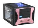 APEVIA X-QPACK2-PK/500 Black/Pink 1.0mm Aluminum w/ ABS plastic front panel Micro ATX Desktop Computer Case 500W Power Supply