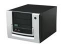APEVIA X-QPACK-NW-AL/420 Black/ Silver Aluminum Micro ATX Desktop Computer Case 420W Power Supply