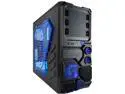 APEVIA X-Sniper X-SNIPER2-BL Black Steel ATX Mid Tower Computer Case w/ Side Window-Blue