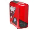 NZXT Phantom 530 Red ATX Full Tower Computer Case Includes 1 x 200mm Front, 1 x 140mm Rear 2 x USB 3.0  Fan Controller