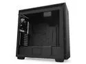 NZXT H710 - ATX Mid Tower PC Gaming Case - Front I/O USB Type-C Port - Quick-Release Tempered Glass Side Panel - Cable Management System - Water-Cooling Ready - Steel Construction - Black