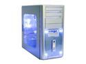Rosewill R114A-SLV Silver Steel ATX Mid Tower Computer Case Micro ATX, ATX Power Supply