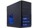 Rosewill RANGER-M Dual-Fan Micro ATX Mini Tower Gaming Computer Case with Blue LED Lighting