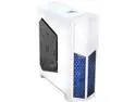 Rosewill THRONE-W Gaming ATX Full Tower Computer Case, support up to E-ATX/XL-ATX, come with Six Fans-2x Front Blue LED 140mm Fan, 2x Top 140mm Fan, 1x Side 230mm Fan, 1x Rear 140mm Fan-Retail