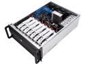 Rosewill RSV-L4000C - 4U Rackmount Server Case / Chassis for AI / Bitcoin Mining Machine, Supports 8 Graphic Cards