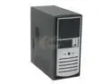 Foxconn TS001-V-A300A Black/ Silver Steel ATX Mid Tower Computer Case SPI ATX 2.0 300W Power Supply S-ATA ready tool-less design